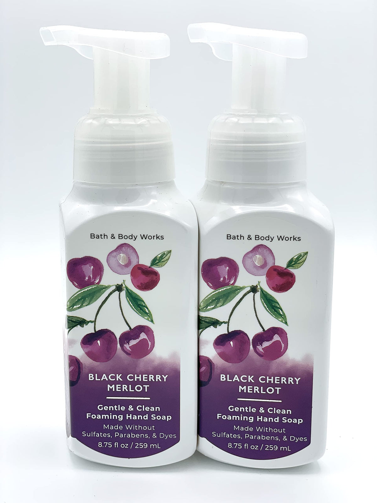 Bath and Body Works Gentle Foaming Hand Soap Kitchen Basics - Cozy Vanilla Almond, Crisp Morning Air, Mahogany Teakwood, Champagne Toast, White Tea and Sage, 8.75, Pack of 5