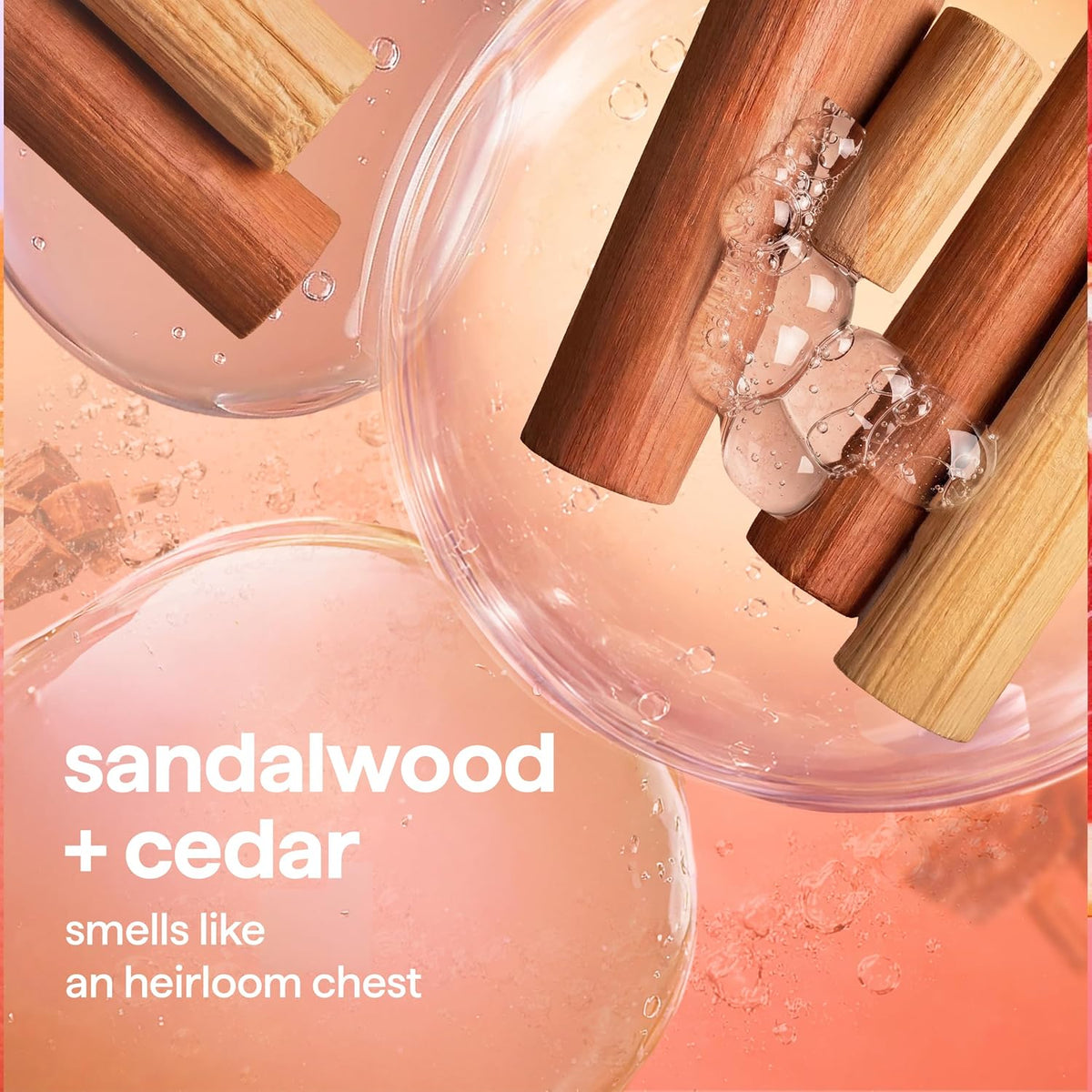 method Foaming Hand Wash, Sandalwood + Cedar, 10 fl oz, 3 pack