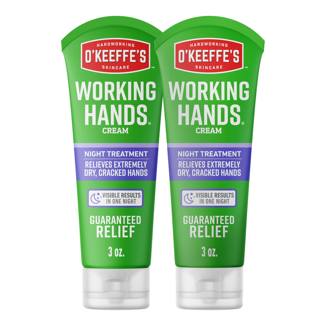 O'Keeffe's Working Hands Night Treatment Hand Cream, 7 oz Tube