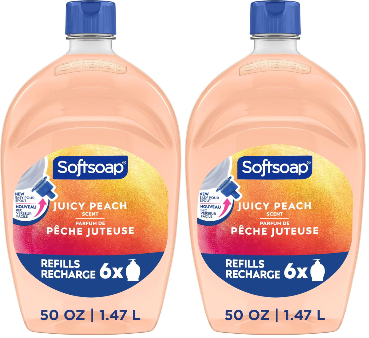 Softsoap Antibacterial Hand Soap Refill, Fresh Citrus Scent, 50 fl oz