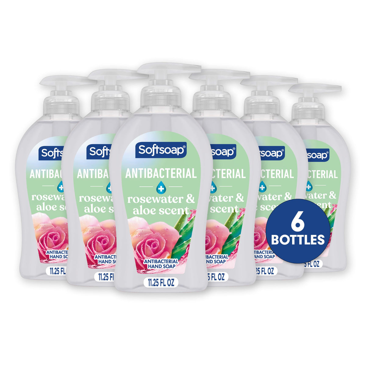 Softsoap Antibacterial Liquid Hand Soap, Crisp Clean Scent, 11.25 fl oz