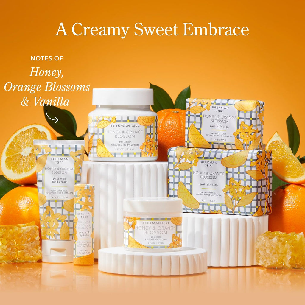 Beekman 1802 Goat Milk Hand Cream, Honey & Orange Blossom, 2 oz