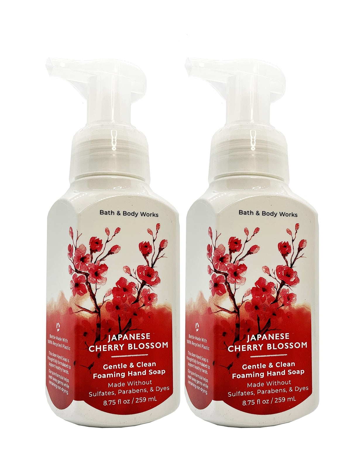 Bath and Body Works Gentle Foaming Hand Soap Kitchen Basics - Cozy Vanilla Almond, Crisp Morning Air, Mahogany Teakwood, Champagne Toast, White Tea and Sage, 8.75, Pack of 5