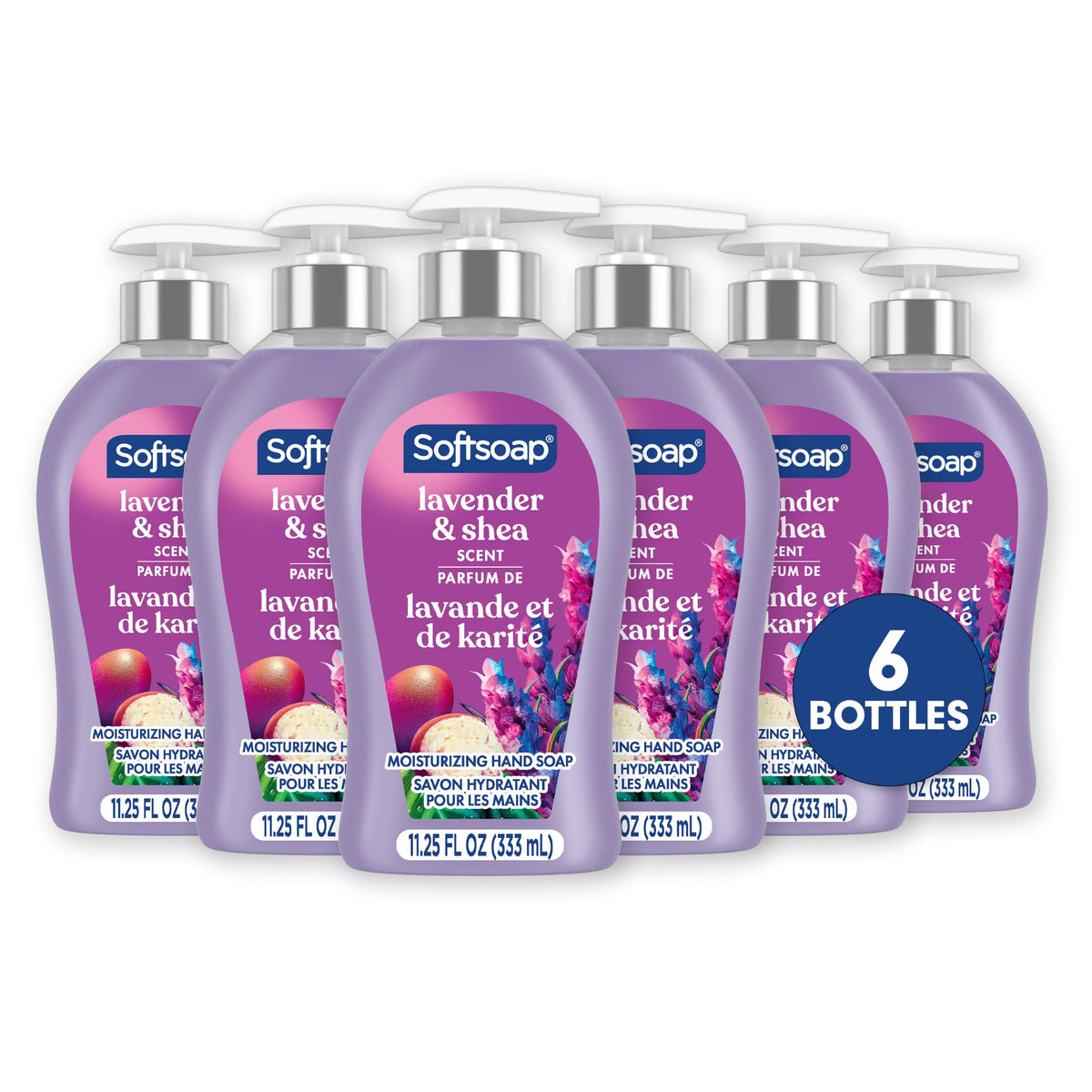 Softsoap Hand Soap, Warm Vanilla and Coconut Milk, 11.25 fl oz (6 Pack)