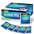 Alcohol Prep Pads - 200 Sterile Alcohol Wipes Individually Wrapped - Saturated with 70% Isopropyl - For Home, First Aid Kits, and Medical Use