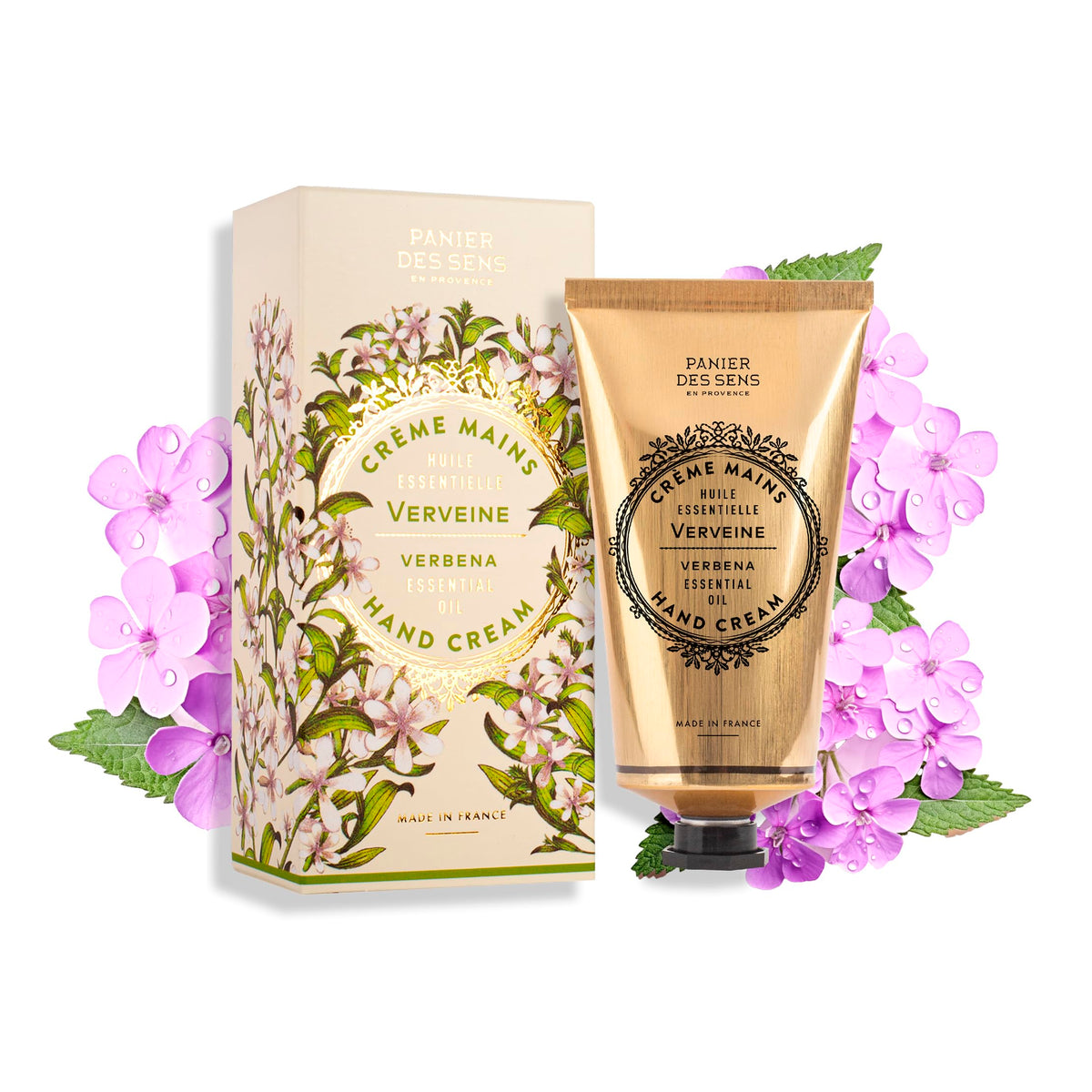 Panier des Sens Lavender Hand Cream for Dry Skin, 2.5 fl oz