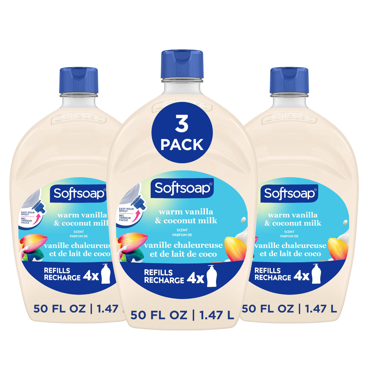 Softsoap Antibacterial Hand Soap Refill, Fresh Citrus Scent, 50 fl oz