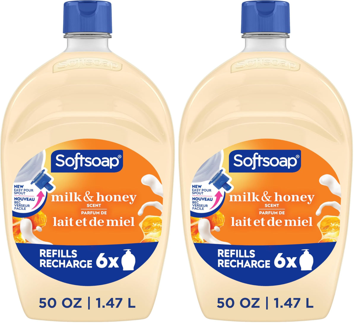 Softsoap Antibacterial Hand Soap Refill, Fresh Citrus Scent, 50 fl oz