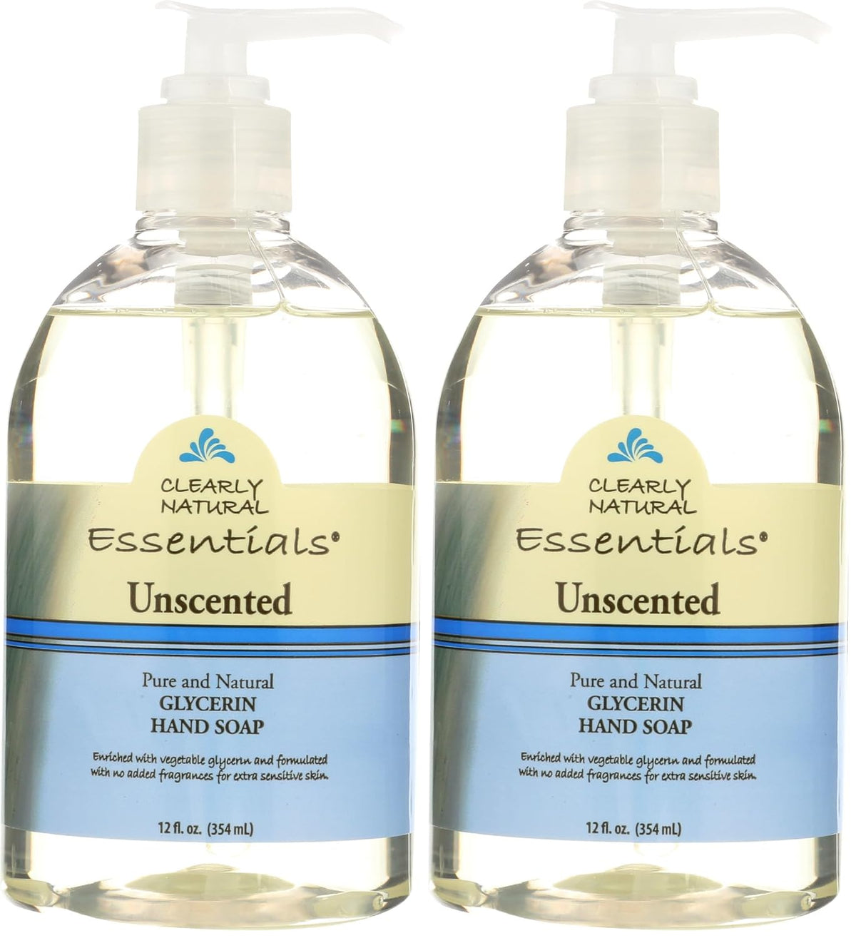 Clearly Natural Liquid Glycerine Hand Soap Refill Unscented Unscented 32 Oz (Pack of 2)