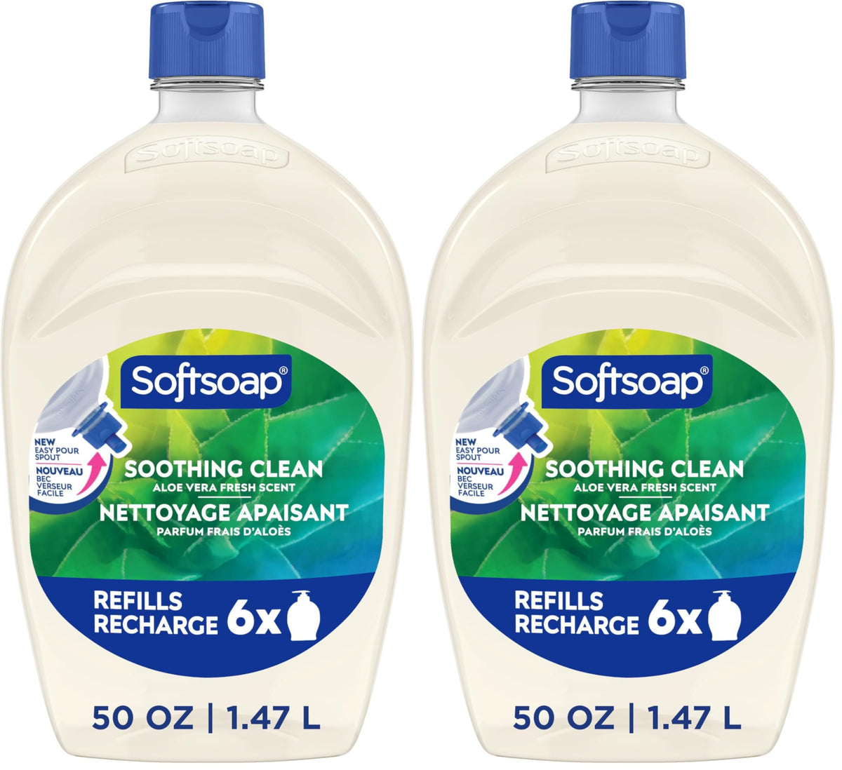 Softsoap Antibacterial Hand Soap Refill, Fresh Citrus Scent, 50 fl oz
