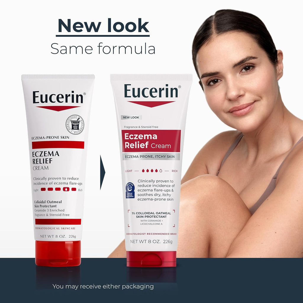 Eucerin Eczema Relief Body Cream with Colloidal Oatmeal, 8 OZ
