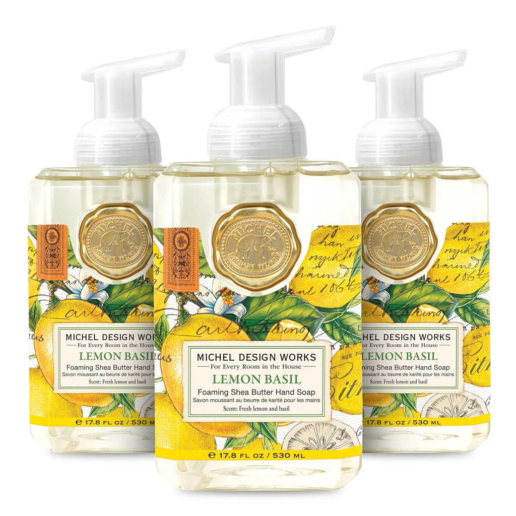 Michel Design Works Honey Almond Foaming Hand Soap with Soap Dispenser